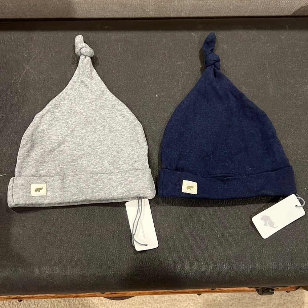 NEW Monica and Andy Top Knot Caps (2)